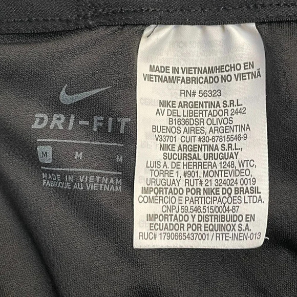 NIKE Women's Clash Tempo Luxe Lined Running Shorts Black Silver Size M - Picture 6 of 9